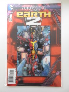 Earth 2 #1: Futures End 3-D Motion Cover (2014)