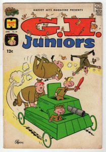 Harvey Hits #91 GI Juniors VINTAGE 1965 Harvey Comics