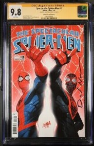 Spectacular Spider-Man (2024) # 1 (CGC 9.8 SS) Signed David Nakayama * Marvel