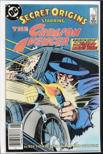 Secret Origins #5 (1986) The Crimson Avenger
