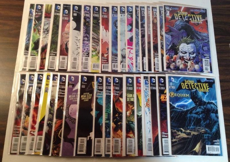 Detective Comics 0 1-23 25 27-31 Annual 1-2 1st Prints Near Mint Lot Set Run