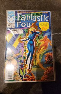 Fantastic four #387 die cut cover