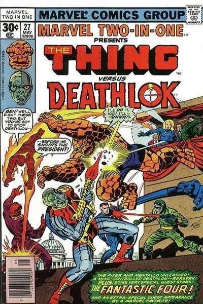 Marvel Two-In-One (1974 series) #27, Fine+ (Stock photo)