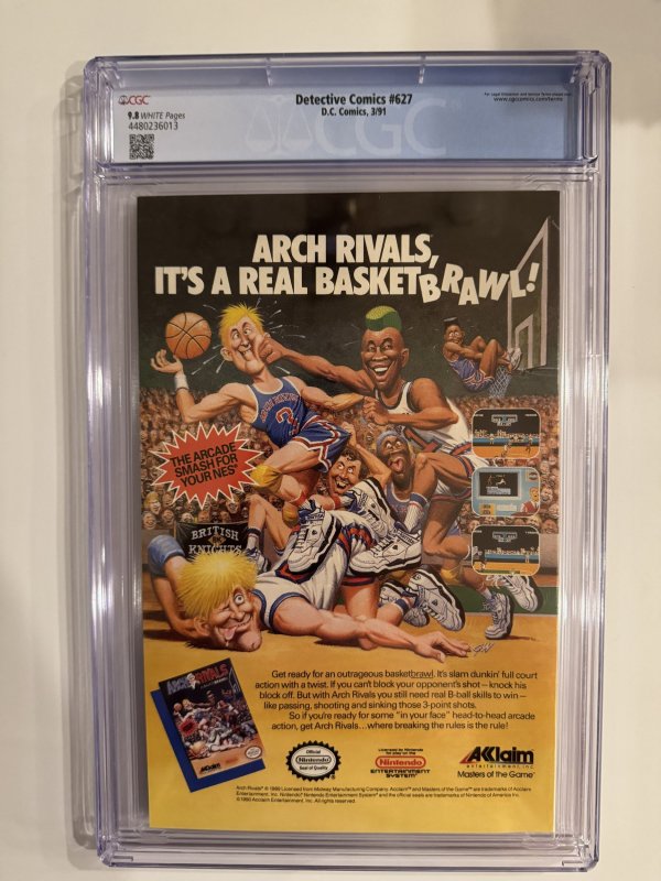 Detective Comics #627 CGC 9.8 DC (1991)