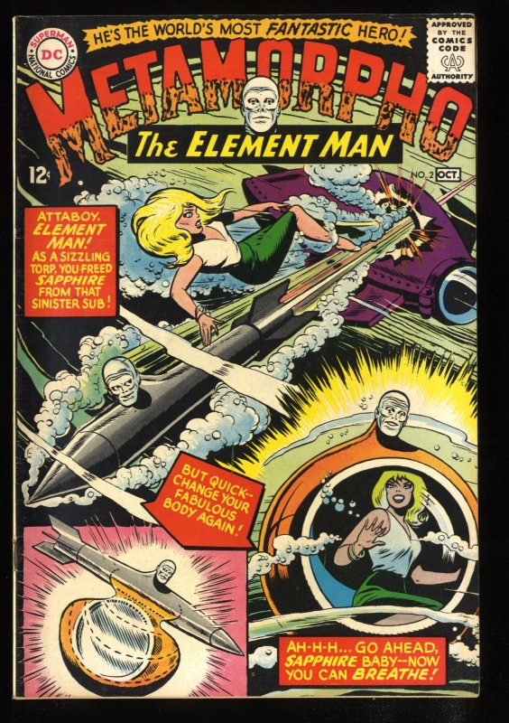 Metamorpho #2 FN/VF 7.0 Terror From The Telstar!