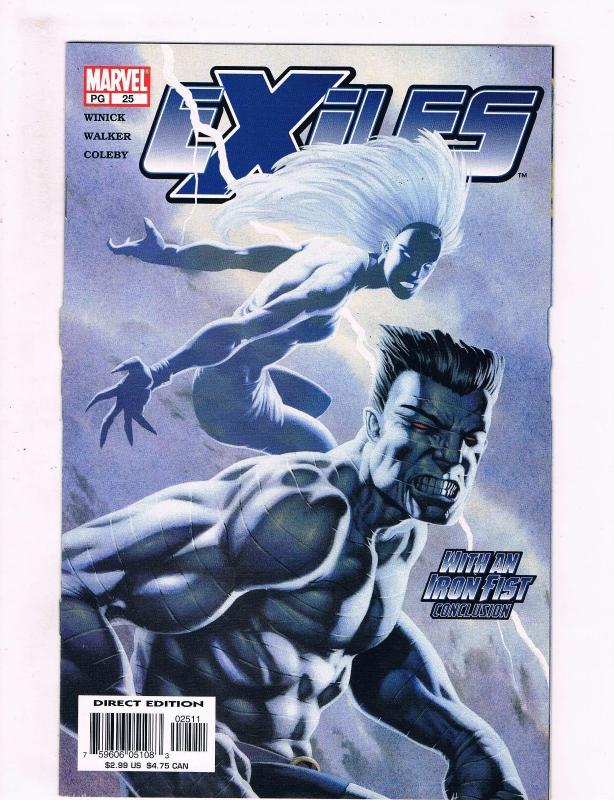 Lot Of 5 Exiles Marvel Comic Books # 21 22 23 24 25 Wolverine X-Men Hulk CH10