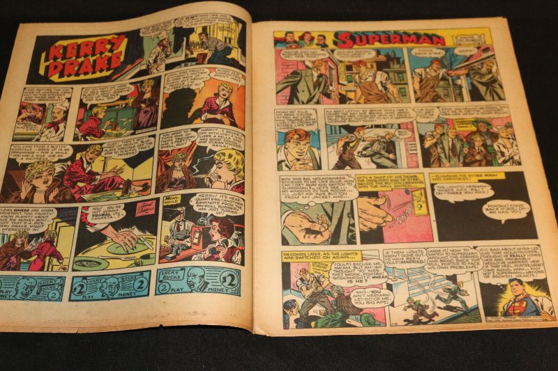 1950 Sunday Mirror Weekly Comic Section April 16th (VG+) Superman Action