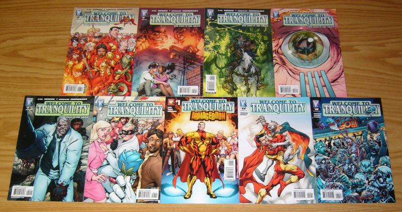 Welcome to Tranquility #1-12 VF/NM complete series + armageddon + one foot 1-6