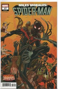 MILES MORALES SPIDER-MAN #17 BRADSHAW MARVEL ZOMBIES VARIANT NM