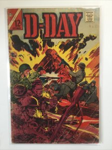 D-Day 4 Good Gd 2.0 Charlton Comics