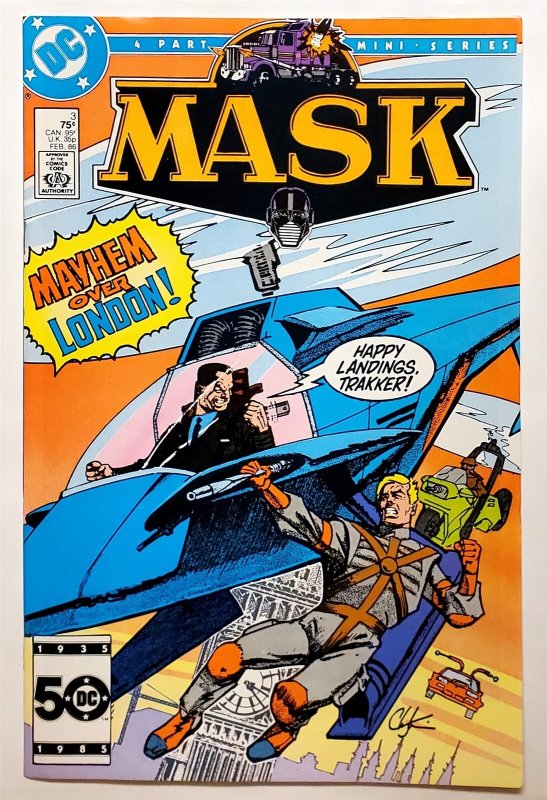 Mask (1st Series) #3 (Feb 1986, DC) 8.0 VF
