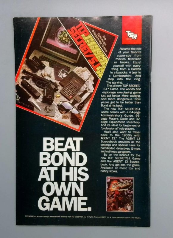 Web of Spider-Man #33, Marvel, 1987