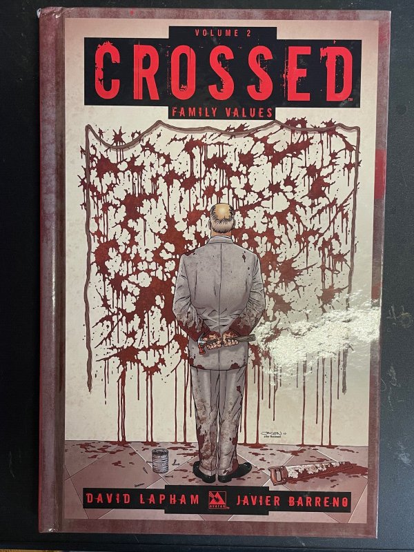 CROSSED HARDCOVER VOL 02 FAMILY VALUES  AVATAR PRESS - SIGNED BY  David Lapham
