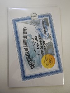 The Amazing Spider-Man #800 Campbell Cover C  Signed by Campbell Cert sealed!