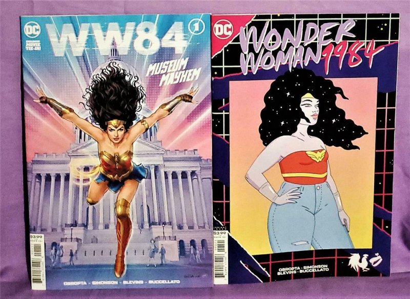 WONDER WOMAN 84 #1 WW84 Regular & Rooster Teeth Variant Cover (DC, 2020)