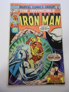 Iron Man #75 VG+ Condition