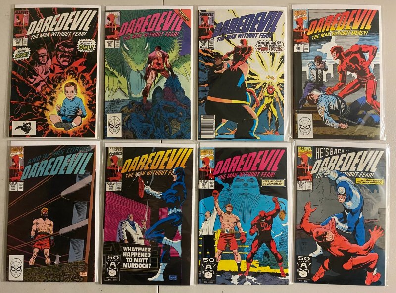 Daredevil lot #185-290 + Annual Marvel 1st (average 6.0) 33 diff (1982 to 1991)
