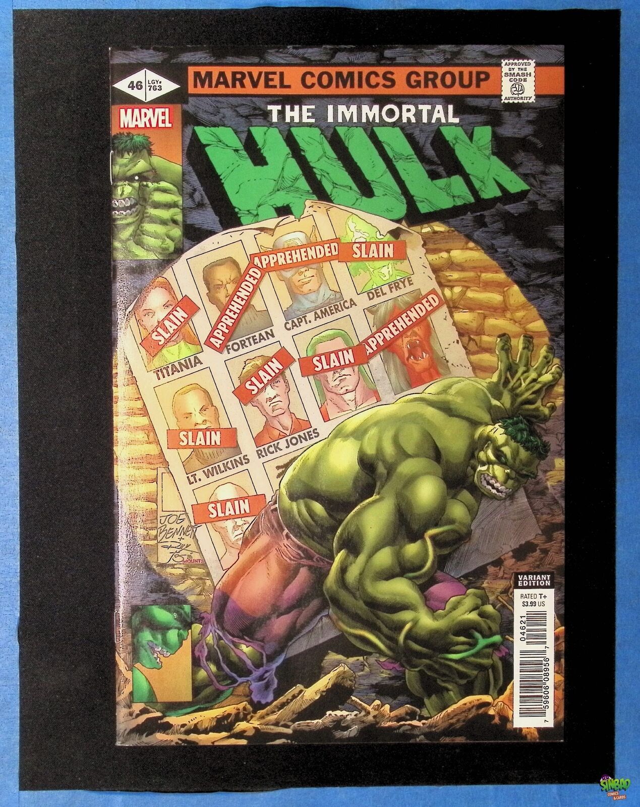 The Immortal Hulk B Comic Books Modern Age Marvel HipComic