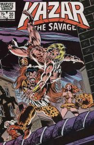 Ka-Zar the Savage #20 VF ; Marvel | Kraven the Hunter