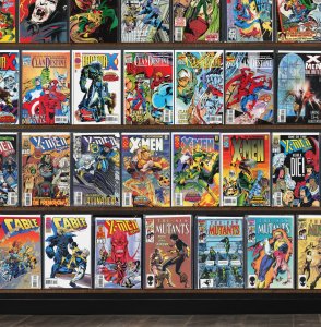 Huge Lot 120+ Comics with Alpha Flight, Iron Man, Cable, X-Men 2099 & More!