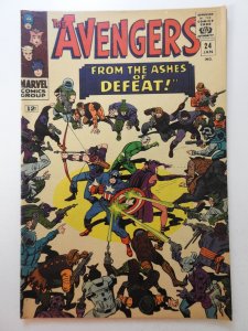 The Avengers #24 (1966) Sharp VG Condition!