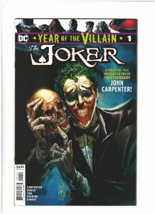 The Joker: Year of the Villain #1 NM- 9.2 DC Comics 2019 John Carpenter