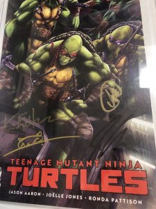 Teenage Mutant Ninja (2024) # 1 (CGC SS 9.8) Signed Aaron * Eastmen * Jones *Gal