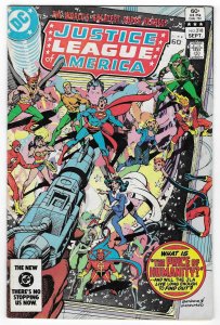 Justice League of America #218 Direct Edition (1983)