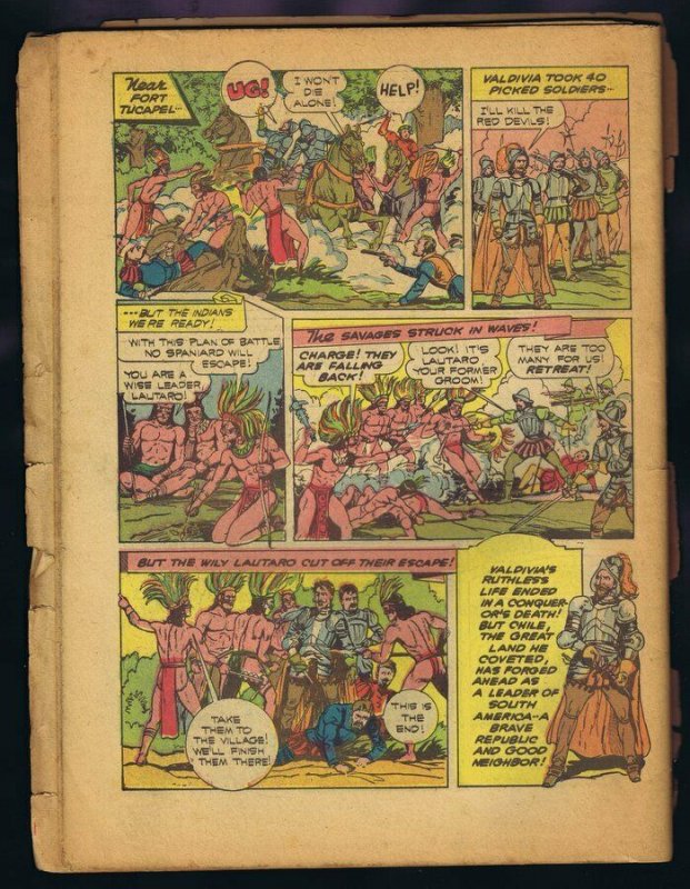 Real Life Comics #9 ORIGINAL Vintage 1942 Nedor Golden Age US Coast Guard