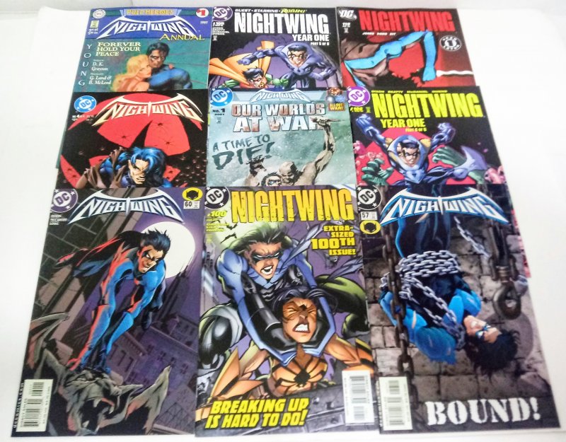 NIGHTWING Comic Lot of (9) ***FREE SHIPPING!***