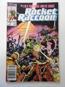 Rocket Raccoon #1 (1985) VG Condition MJ insert! moisture stain
