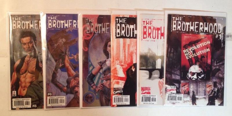 The Brotherhood 1-6 Near Mint Lot Set Run