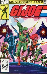 G.I. Joe: A Real American Hero #4 (1982) NM- 9.2 Comic book