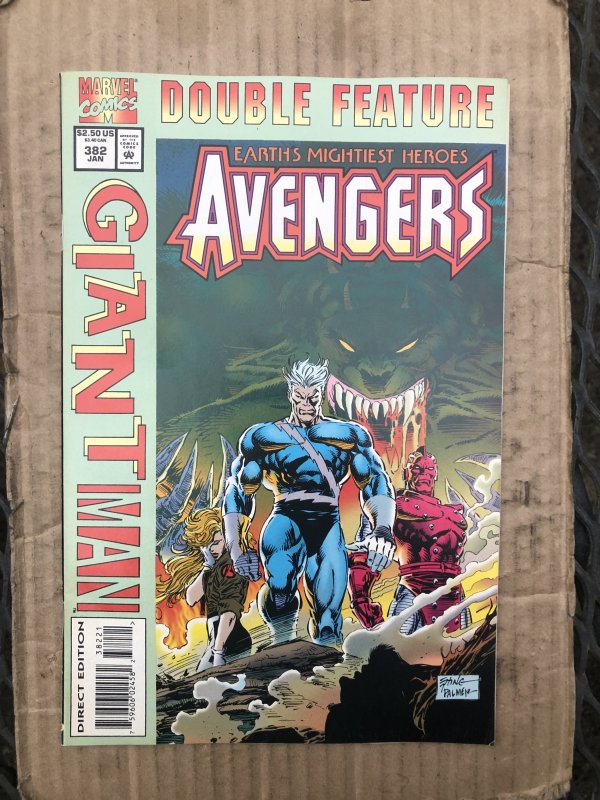 Marvel Double Feature...The Avengers/Giant-Man #382 Direct Edition (1995)