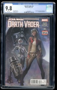 Darth Vader #3 CGC NM/M 9.8 White Pages 1st Print 1st Doctor Aphra!