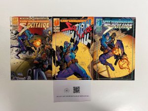 3 Solitaire Indie Comic Books # 1 2 3 64 JS38