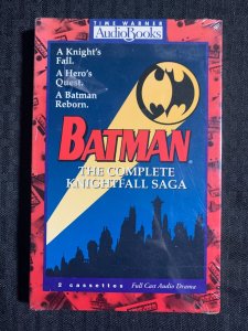 1994 BATMAN Complete Knightfall Saga 2x Cassette MIN Factory SEALED Time Warner