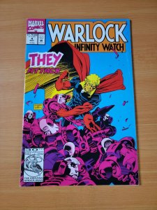 Warlock and the Infinity Watch #4 Direct Market Edition ~ NEAR MINT NM ~ 1992