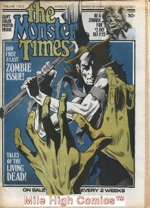 MONSTER TIMES MAGAZINE (1972 Series) #6 Very Good