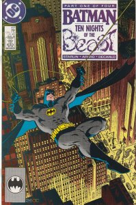 Batman # 417 Cover A NM DC 1988 1st Print Ten Nights Of The Beast [O8]