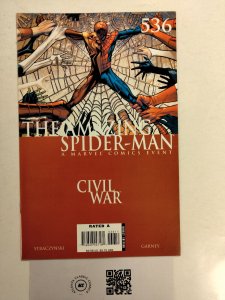 Amazing Spider-man #536 NM Marvel Comic Book Avengers Defenders 15 RC25