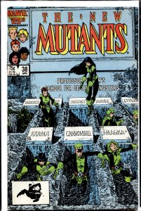 The New Mutants #38 (1986) New Mutants