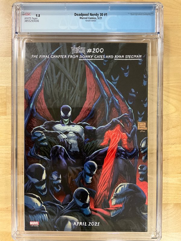 Deadpool Nerdy 30 Hawthorne Cover (2021) CGC 9.8