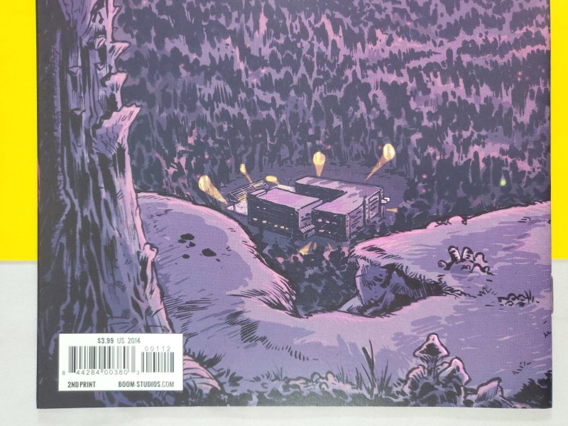 The Woods #1 2nd Print 2014 Boom! Studios Optioned