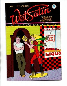 Wet Satin #1 - 1st Print - Underground - Krupp - 1976 - VG