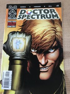Doctor Spectrum #1, 2, 3, 4, 5 lot / run : Marvel Max 2005 VF’s; Sara Barnes