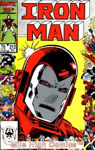 IRON MAN  (1968 Series)  (INVINCIBLE IRON MAN)(MARVEL) #212 Near Mint Comics