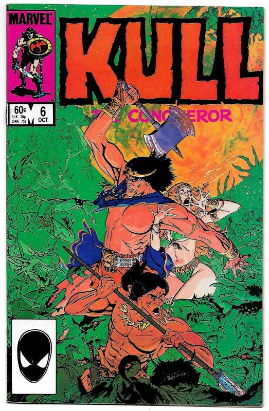 Kull The Conqueror #6 (Marvel, 1984) VF