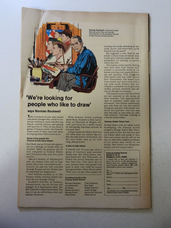 Sgt. Fury #60 (1968) VG+ Condition