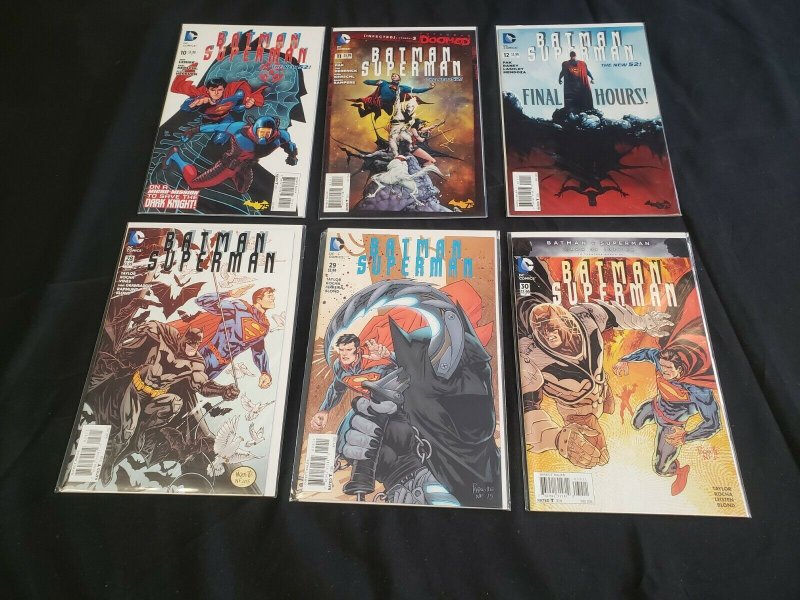 BATMAN/SUPERMAN 28PC (VF/NM) BAGGED & BOARDED, RED HOOD STRIKES, TRUTH 2013-16